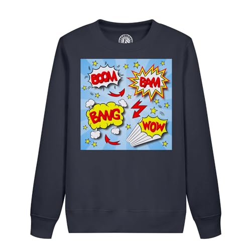 Sweatshirt enfant bulles pour l'école et les jeux de super-héros au parc