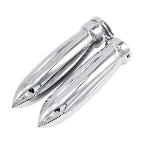 Poignées guidon moto custom de qualité supérieure pour chopper de caractère
