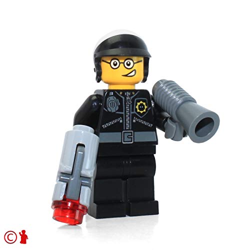 The LEGO Movie MiniFigure - Good Cop / Bad Cop (Two Faces & Open Mouth) 70819