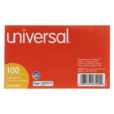 Tarjetas de índice lisas Universal para crear mapas mentales y esquemas sin límites de espacio