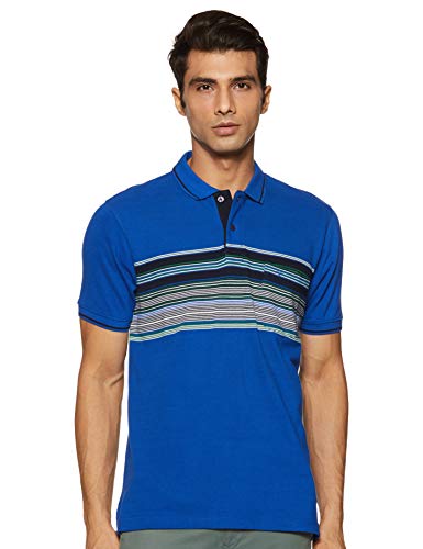 Image of Colorplus Men's Striped Slim Fit Polo