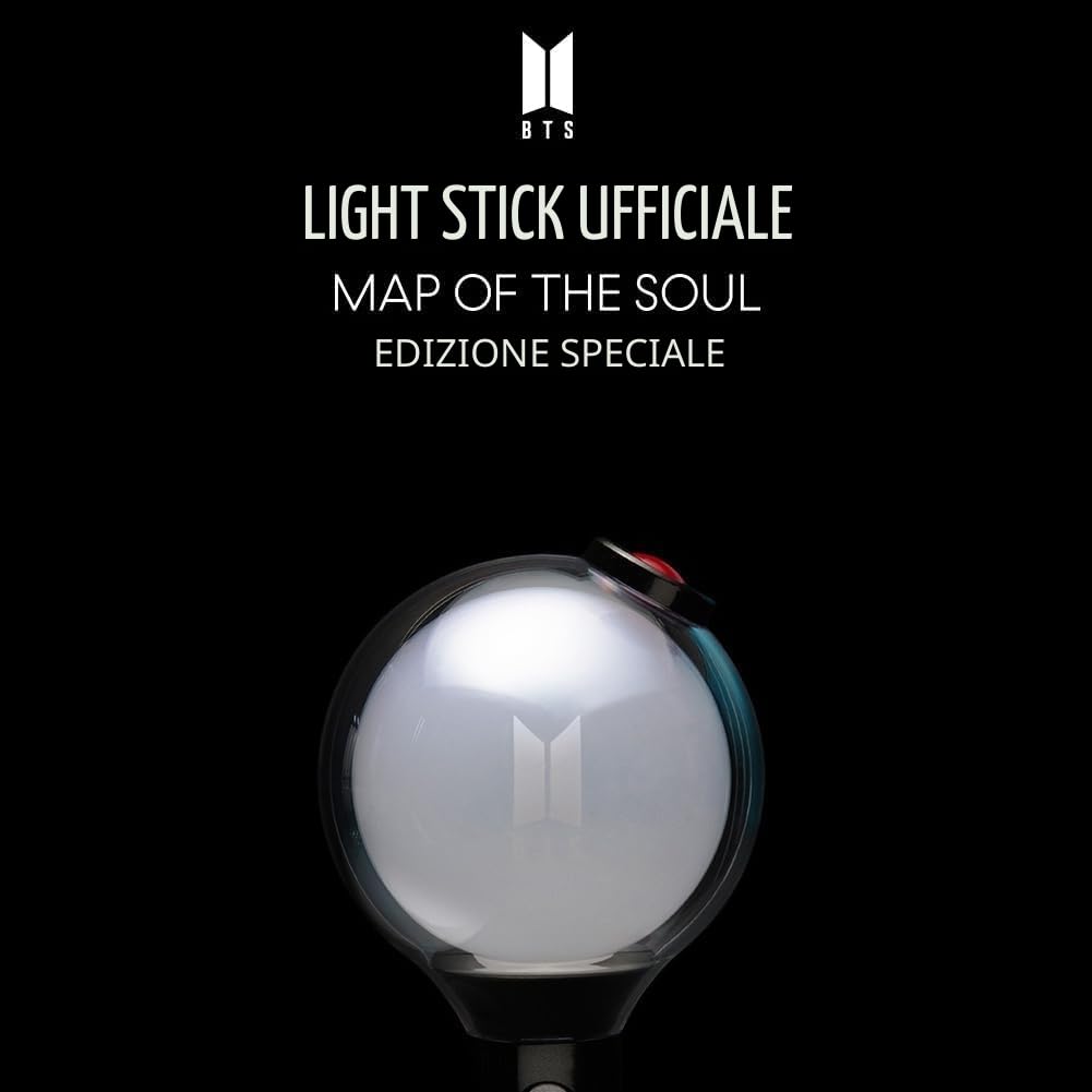 Bastone luminoso ufficiale Army Bomb dei Bangtan Boys Ver.4 BTS, Bluetooth, per concerto, supporto/collezione