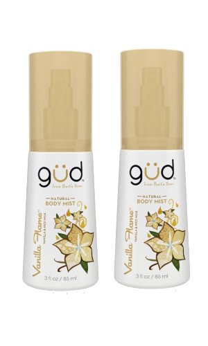 güd from Burt's Bees - Vanilla Flame Natural Body Mist, 3 Fluid Ounce (Pack of 2)
