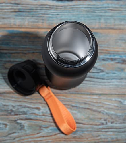 Earina Sports Water Bottle 24Oz, Double Walled, Vacuum Insulated Stainless Steel, Leak Proof, Metal Canteen For Gym Travel Camping Biking, Keeps Drink Hot And Cold #TOP2