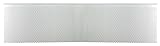 wabengitter kunststoff schwarz universell anwendbar AD Tuning Alu Renngitter 130x30cm (1m²=25,38€) - universell einsetzbar - / Farbe: Silber