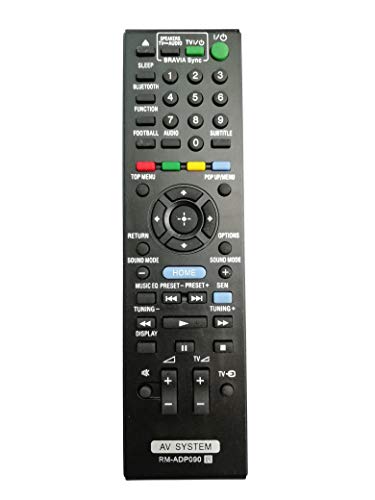 Image of LipiWorld RM-ADP090 Blu-Ray Home Cinema (HBD-E2100 DBD-E3100 BDV-E4100 BVD-E6100) AV System Remote Control Compatible for Sony