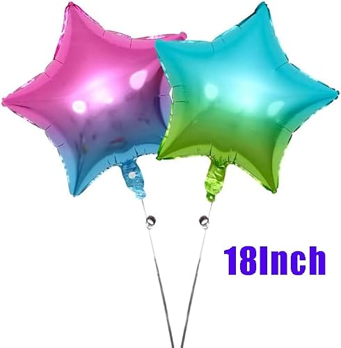 5Pcs Cartoon Balloons For Girls Birthday Decoration, Party Supplies Birthday Foil Helium Balloons For Kids, Baby Shower, Favors Decor #TOP29