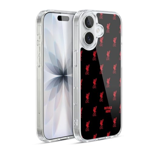 Coque iPhone 17 Liverpool FC personnalisable en gel rouge et compatible MagSafe Head Case Designs