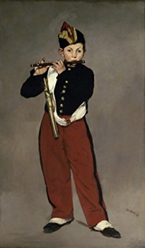 Posterazzi The Fifer (Le Fifre) 1866 Edouard Manet (1832-1883/French) Musee d'Orsay Paris Poster Print, (18 x 24)