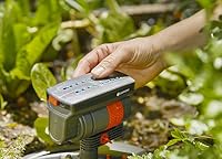 Gardena Viereckregner AquaZoom compact: Regner zur Bewässerung von Nutzflächen von 9-216 m², Reichweite 3-18 m, Sprengweite 3-12 m, integrierter Innenfilter (18708-20) – Ansicht 8