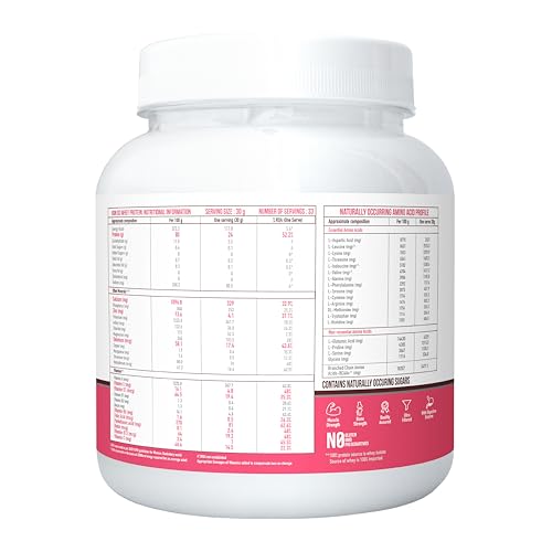 Image of 100% Protein Isolate Designed For Today's Women, 1kg | Muscle Recovery, Bone Strength, Menstrual Health & Holistic Well-being | 24g Protein, 329 mg Calcium, 81 mcg Folic Acid, Biotin, Vit C, B6, B12, 5.5g BCAA, Zinc and Minerals | Irish Chocolate (Pack of 1)