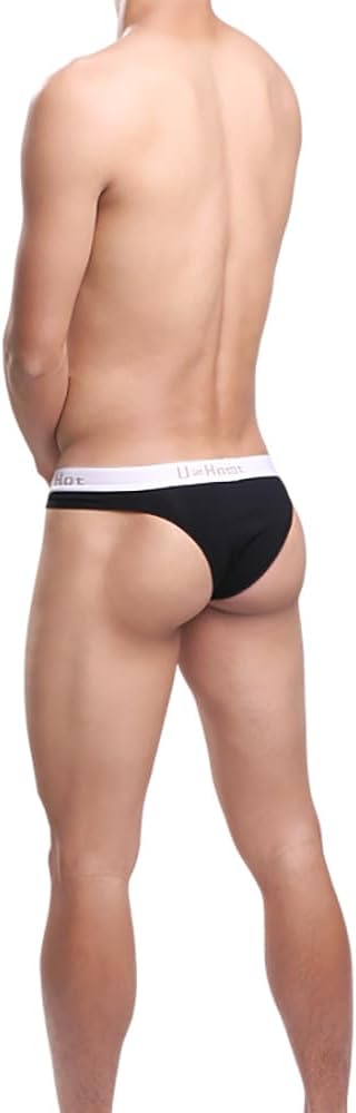 Men's Cotton Anti-Friction Sweat Absorbing Triangle Briefs Underwear Bulge Pouch Soft Panties - Image 5