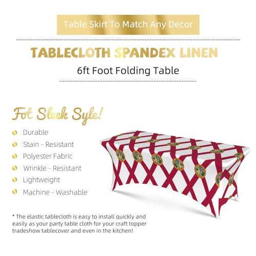Housses de table extensibles infroissables pour table 1,8 m - 6