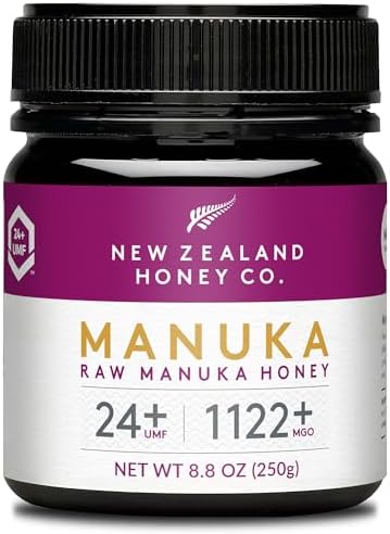 New Zealand Honey Co. UMF 24+ Raw Manuka Honey Jar