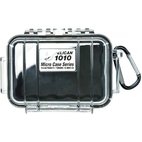 Pelican 1010 Micro Case (Black/Clear) by Pelican - Used condition - US$17.82