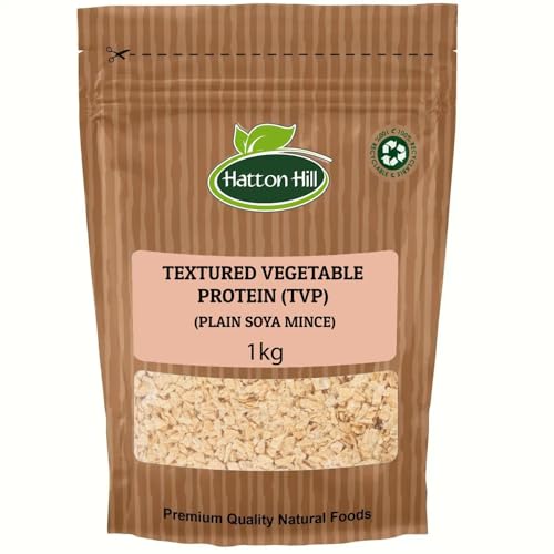 Textured Vegetable Protein (TVP) Plain SOYA Mince 1kg by Hatton Hill