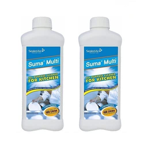 Suma Multi Multipurpose Cleaner For Kitchen One Liter Pack Of Two
