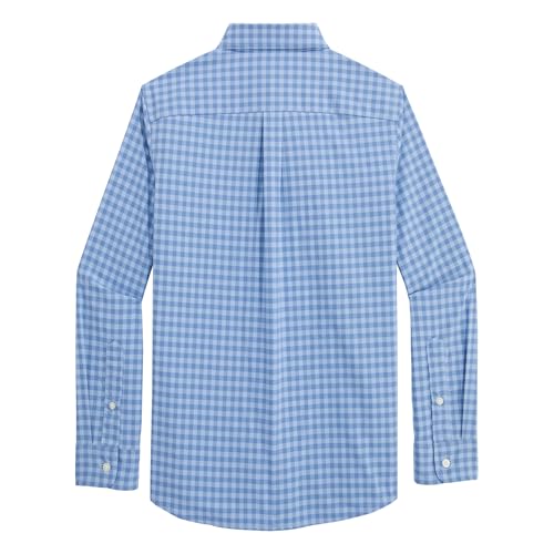 vineyard vines Boys Topsail Gingham Featherweight Performance Shirt2