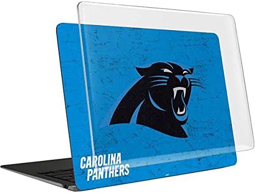 Skinit Case + Skin Compatible with MacBook Air 13in (2020) - Officially Licensed NFL Carolina Panthers Distressed Alternate Design