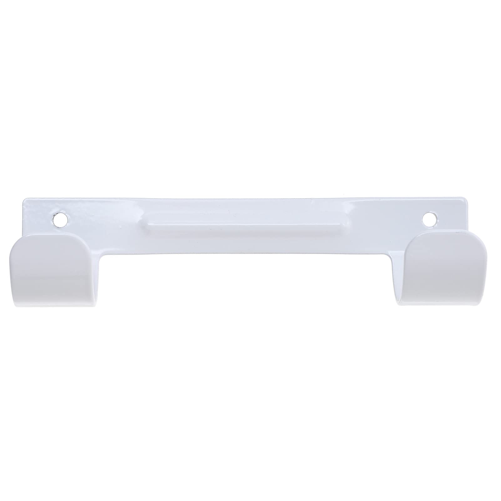 DOITOOL Ironing Board Ironing Board Holder Wall Mount Ironing Board Hanger Iron Board Organizer for Laundry Rooms Storage Rack Hanging Shelf Hanger (White) Ironing Board Wall Mount Clothes Rack