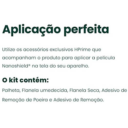 Película Proteção Premium Nanoshield Fosca Compatível iPhone 13 iPhone 13 Pro HPRIME