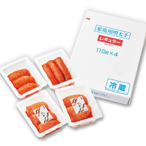 [宮若市]ふくや 家庭用明太子 辛口(レギュラー) 440g めんたいこ 魚卵 魚介 M95-4