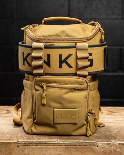 KNKG CORE Backpack Mini 13L Desert – Compact Travel and Gym Backpack with Multiple Compartments and Durable Materials2