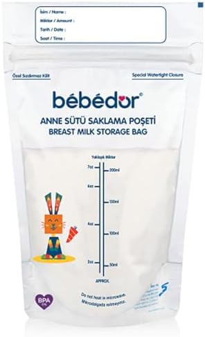 Bebedor B-679 Kilitli Anne Sütü Saklama Poşeti 20 Li - Görsel 3