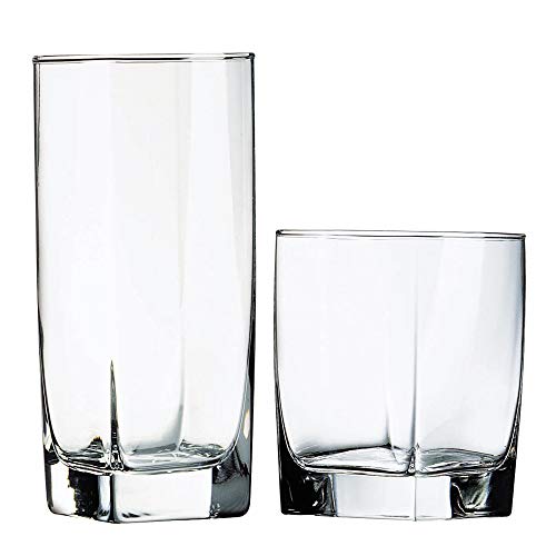 Luminarc Sterling 16 Piece Tumbler Set, Clear