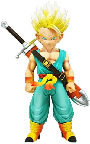Kdihoi DBZ Anime Figure Trunks Action Figure Statue Model Decoration Gift Doll Toy 7.48 Inches