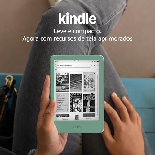 Kindle 16 GB (Geração mais recente) - Leve e compacto, com tela a...