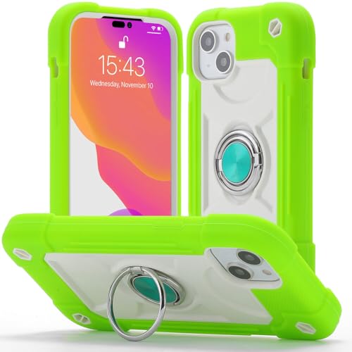 Coque silicone iPhone 15 menthe antichoc arrière rigide souple