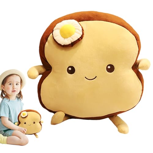 Oreiller à en peluche toast simulation coussin de forme dessin animé - 7