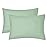 EXQ Home Toddler Pillowcases Zippered 13x18 Travel Pillow Case Set of 2, Small Pillow Case Fits Baby Pillow Sized 12x16, 13x18, Kids Pillowcases 2 Pack Machine Washable (Sage)