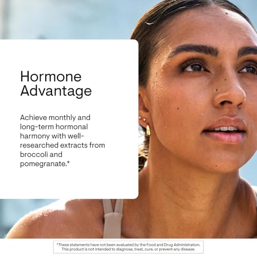 Image of THORNE - Hormone Advantage - Estrogen Support & Hormone Balance for Men & Women* - Featuring DIM & Pomegranate Extract - Gluten, Dairy & Soy-Free - 60 Servings