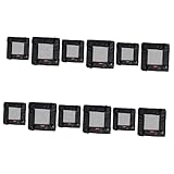 Sosoport 12 Pièces sous Conteneurs Suspendus Accessoires De Camping Utili Panier en Maille Pliable Porte-Filtre D'Organisation Ultraléger Am Net Pliable Y A Le Côté Extérieur