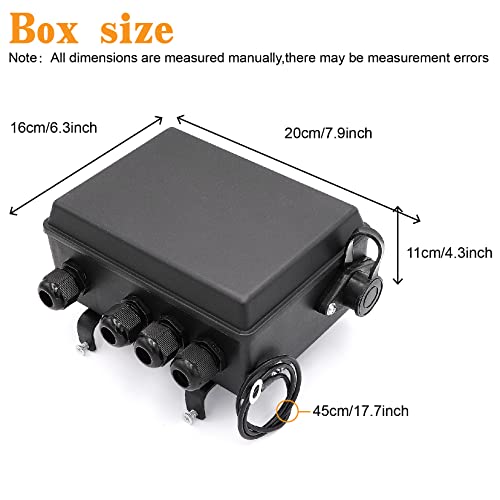 Image of Winch Solenoid Relay Control contactor Box for 8000-17000lbs Electric ATV UTV Winch 12V