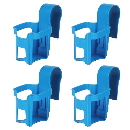 Pool Getränkehalter Set - 4 Stück Wasserbecher-Hängehalter für...
