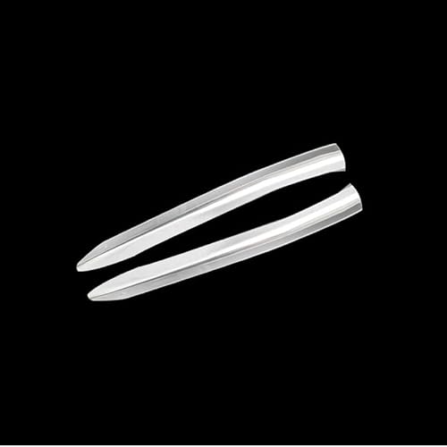 Harrier コーナーガーニッシュ コーナー モール リア バンパー ベゼル 外装パーツ トヨタ ハリアー 80系 2022 ステンレス 2P Haap-yr (鏡面仕上メッキ-H)Har18-Bs/H