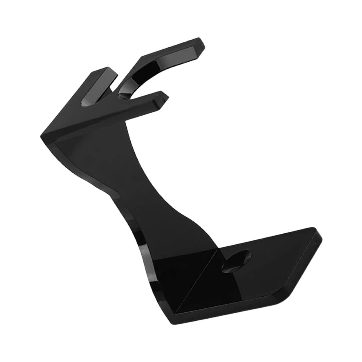 IWOWHERO Acrylic Beard Brush Holder for Men Shaving Brush Stand Razor Holder Storage Stand