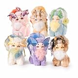 BIRZWOT Maomaolong Plush Blind Box， Plush Figure Toys 1PC (1 of 7 Possible Styles) Collectible Birthday Gifts 7 in