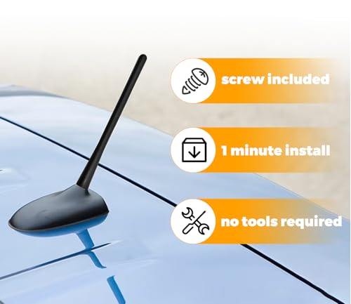 Image of Antennas for Nissan Pathfinder (2003-2023) 7 Inch Rubber Antenna Replacement Car Wash-Proof Radio Antenna Truck Antenna Nissan Pathfinder Accessories