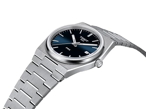 Image of Tissot Men's PRX 316L Stainless Steel Case Dress Watch Grey T1374101104100