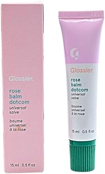 Glossier Balm Dotcom Lip Balm and Skin Salve - Rose - Sheer Pink Tint