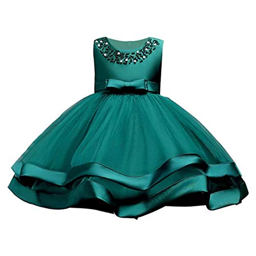 baby girl green dress