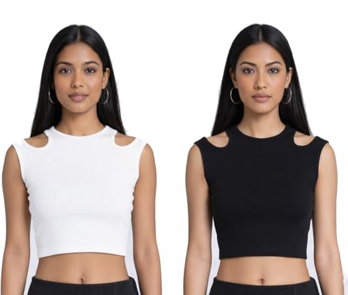 Image of Women's Stylish & Premium Cotton Crop Top for Women