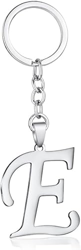 Miniatura 7 de Dijes de acero inoxidable con dije de letra inicial para hacer joyas, collares, pulseras y llaveros