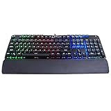 Construction en aluminium de qualité aéronautique et ABS, clés mécaniques montées sur plaque et connecteur USB plaqué or pour résister aux jeux difficiles.