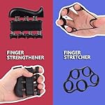 Karebeen Hand Grip Strength Trainer Kit, 5 Pack Forearm Gripper Strengthener Adjustable Resistance, Hand Strengthening Devices - Image 3