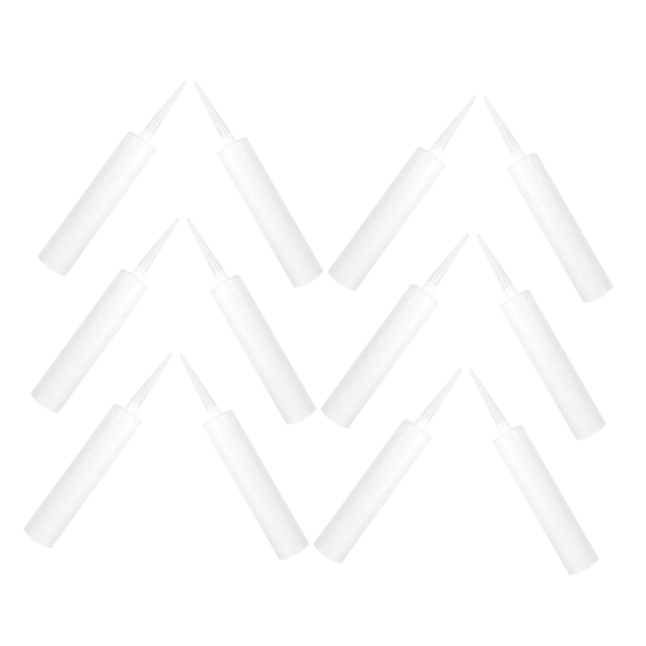 Tubes de mastic vides pour appliquer vos colles sans bavure ni gaspillage